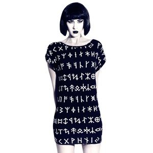 Rune Tunic Dress by Killstar